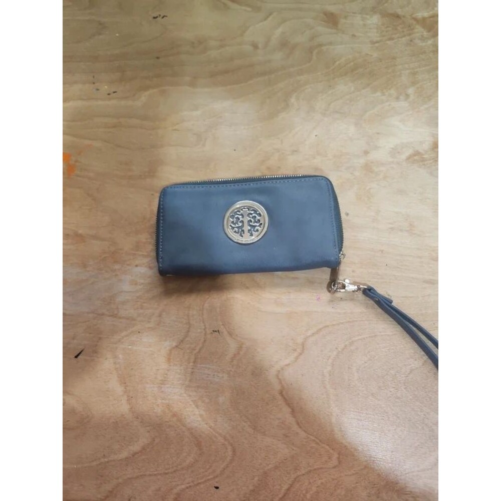 Dasein  gray wallet wristlet